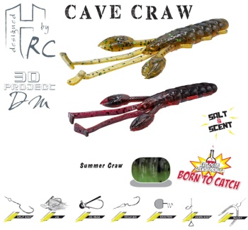 CREATURA HERAKLES CAVE CRAW 3.8 9.6cm Sumer Craw