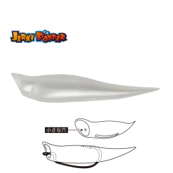 CREATURA TIEMCO JERKY POPPER ECO 8.3CM 6GR 01 PEARL WHITE 3BUC/PLIC