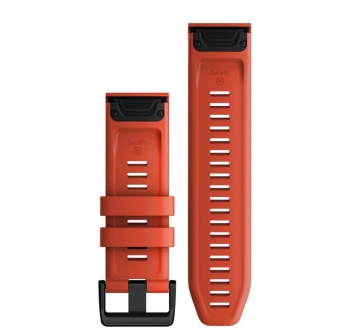 CUREA SILICON 26MM GARMIN FLAME RED PT. FENIX 7X - Img 2