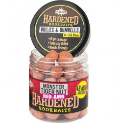 DUMBELLS DYNAMITE BAITS RED AMO HARDENED HOOK BAITS 15/20MM