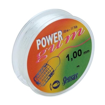 ELASTIC SENSAS POWER GUM D=1.0MM/10M