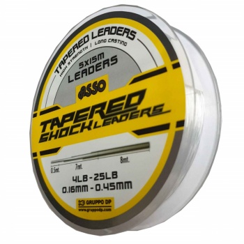 FIR ASSO TAPERED SHOCK LEADER CLEAR 0.16/0.45MM 15M - Img 3