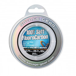 FIR FLUOROCARBON SAVAGE GEAR SOFT 033MM/7KG/50M