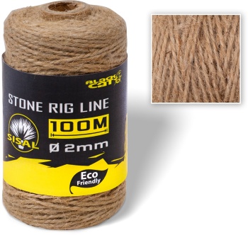 FIR IMPLETIT SISAL BLACK CAT STONE RIG LINE 2.00MM 100M