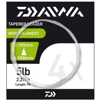FIR INAINTAS CONIC DAIWA TAPERED MONO LEADER 0,205-0,54MM/6LB/274CM
