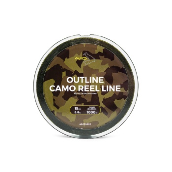 FIR MONOFILAMENT AVID CARP OUTLINE CAMUFLAJ 0.33MM 15LB 1000M
