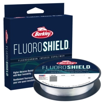 FIR MONOFILAMENT BERKLEY FLUOROSHIELD 300M/327YD, 0,41MM, 12,9KG/28LB CLEAR