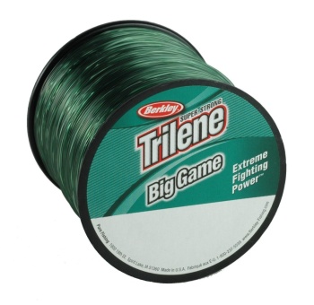 FIR MONOFILAMENT BERKLEY TRILENE BIG GAME 1500M/1635YD, 0,30MM, 4,5KG/10LB GREEN