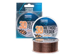 FIR MONOFILAMENT CARP ZOOM 3D METHOD FEEDER 300MT 0.28MM 8.1KG