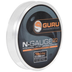 FIR MONOFILAMENT GURU N-GAUGE PRO 0,08MM/1LB/100M