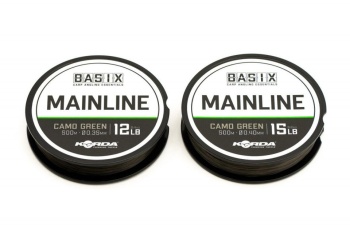 FIR MONOFILAMENT KORDA BASIX MAINLINE 0,35MM/12LB/1000M - Img 2