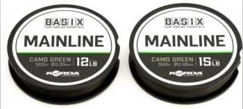 FIR MONOFILAMENT KORDA BASIX MAINLINE 0.35MM 12LB 500M - Img 2