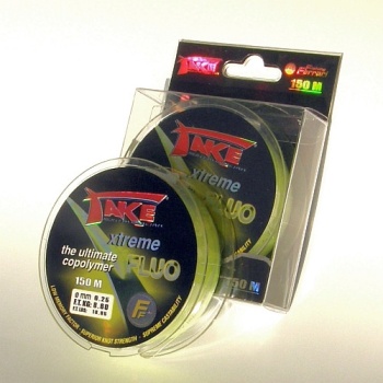 FIR MONOFILAMENT LINEAEFFE TAKE XTREME FLUO 018MM/4,3KG 150M