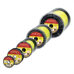 FIR MONOFILAMENT STROFT COLOR GALBEN FLUO 018MM/3.1KG/100M