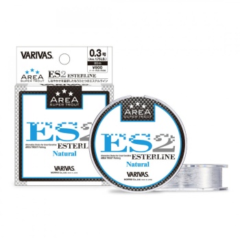 FIR MONOFILAMENT VARIVAS SUPER TROUT AREA ES2 ESTER NATURAL 80M 0.105MM 2.3LB - Img 2