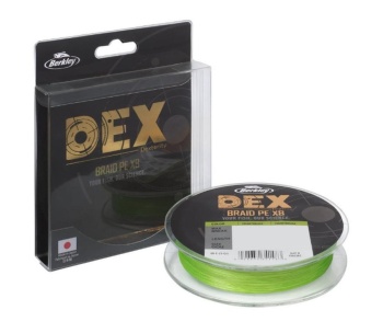 FIR TEXTIL BERKLEY DEX X8 PE CHARTREUSE 0.12MM 9KG 150M - Img 2