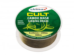 FIR TEXTIL CLIMAX CULT CRAP CAMOU MASK SINKING 1200M 0.18MM 10LB