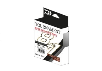 FIR TEXTIL DAIWA TOURNAMENT SINKING FEEDER BRAID 8+1 0.14MM/135M GRI - Img 2