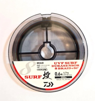 FIR TEXTIL DAIWA UVF SURF DURA SENSOR 4 COLORS X8 0.13MM 200M - Img 2