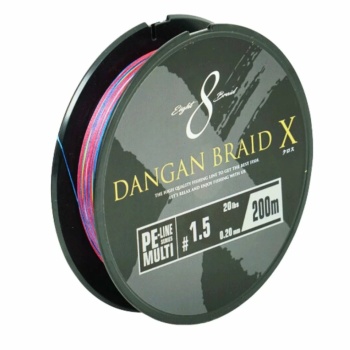 FIR TEXTIL MAJOR CRAFT DANGAN BRAID X 8X 300m #3.0 50lb Multicolor - Img 2