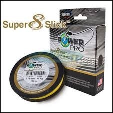 FIR TEXTIL POWER PRO SUPER 8 SLICK 135M 0.13MM 8KG YELLOW