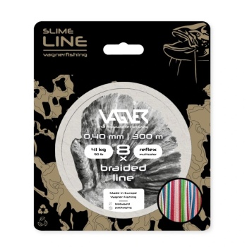 FIR TEXTIL VAGNER BRAIDED LINE REFLEX 300M MULTICOLOR 0.40MM, 300M, 41KG - Img 6