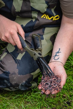 FOARFECA TRIPLA RAME AVID CARP WORM CHOPPERZ - Img 15