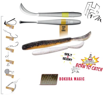 GRUB HERAKLES LEFTAIL WORM 4.8 12cm Bokura Magic