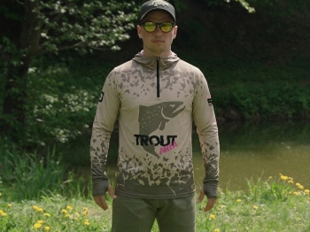 HANORAC CU GLUGA DELPHIN UV ARMOR 50+ TROUT XL - Img 6