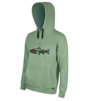 HANORAC DAIWA D-VEC HOODIE TROUT PISTACCIO MAR.M - Img 2