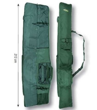 HUSA CARP SPIRIT CSC 4 LANSETE + 4 MULINETE 212X38CM