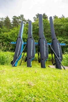 HUSA LANSETE PRESTON COMPETITION XS 2 ROD HOLDALL PENTRU 2 LANSETE + 2 MULINETE 165 CM - Img 8