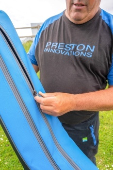 HUSA LANSETE PRESTON COMPETITION XS 4 ROD HOLDALL PENTRU 4 LANSETE + 4 MULINETE 165 CM - Img 9