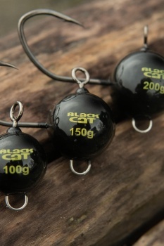 JIG BLACK CAT MEGA FIREBALL BLACK DG 8/0 150G - Img 2