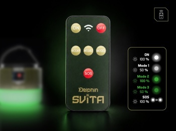 LAMPA CAMPING CU TELECOMANDA DELPHIN SVITA 4W / 180LM / 3600MAH - Img 5