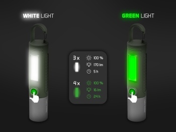 LAMPA CAMPING DELPHIN TORIX 2200 MAH - Img 9