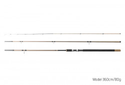 LANSETA DELPHIN LEGIA II FEEDER + 3 VARFURI 360CM/120G
