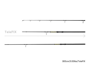 LANSETA DELPHIN STALX TELEFIX 300CM 3.00LBS - Img 3