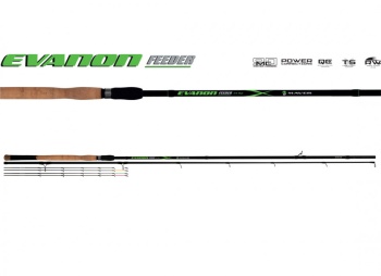 LANSETA MAVER EVANON FEEDER 3.30M 60G 2+4BUC - Img 2