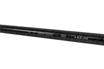 LANSETA PRESTON FEEDER SUPERA X SUPERLIGHT 12FT FEEDER 3.66M 40G 3+3BUC - Img 3
