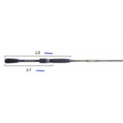 LANSETA SAKURA SALT SNIPER SPINNING SALSS 2.70M 14-42G