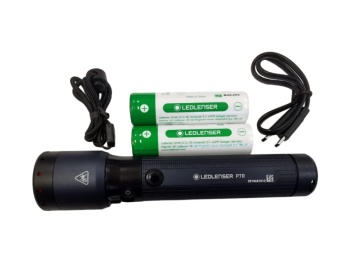 LANTERNA LEDLENSER P7R EDITIE 25 ANI SMOKEY BLUE