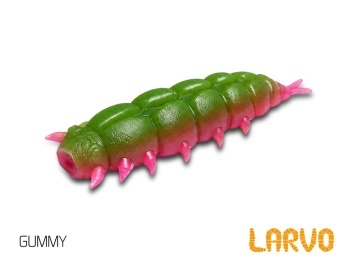 LARVA ARTIFICIALA DELPHIN LARVO CHEESE / 15 BUC 3CM / EWORM - Img 4