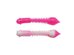 LARVA BERKLEY POWERBAIT POWER PILLAR 55MM PINK / WHITE