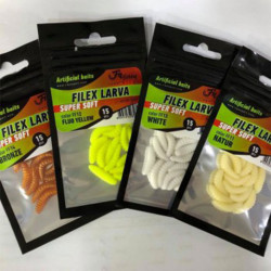 LARVE ARIFICIALE FILEX FF 11 NATUR 20MM 15BUC