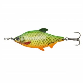 LINGURITA OSCILANTA 17GR 70MM DAM EFFZETT ROACH SPOON FIRE ROACH UV - Img 2