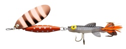 LINGURITA OSCILANTA ABU GARCIA ATOM VASS 7.5CM / 25GR COPPER