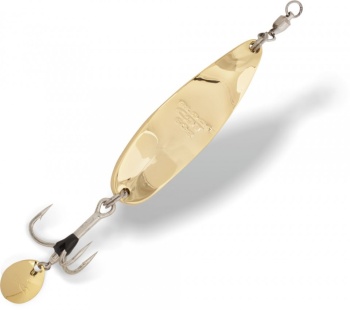 LINGURITA OSCILANTA BLACK CAT BATTLE RIVER SPOON 60G 9CM GOLD - Img 2