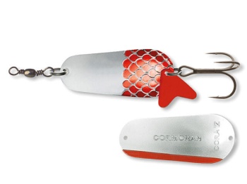 LINGURITA OSCILANTA CORMORAN CORA-Z 50MM/16G SILVER/RED SC.