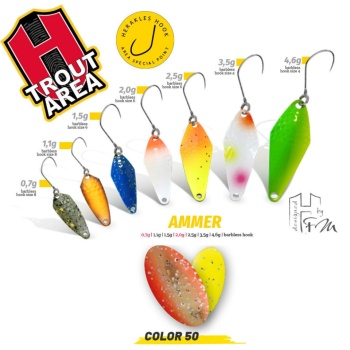 LINGURITA OSCILANTA HERAKLES AMMER 1.5gr Culoare 50 Orange J